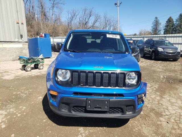 ZACNJBAB5LPL85338 - 2020 JEEP RENEGADE SPORT Կապույտ լուսանկար 5