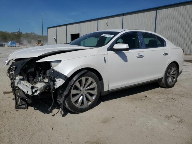 1LNHL9DK2DG600912 - 2013 LINCOLN MKS WHITE photo 1