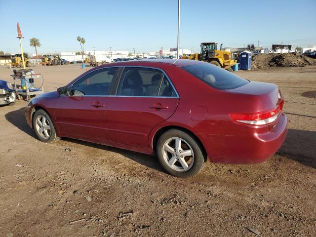 1HGCM55664A028950 - 2004 HONDA ACCORD EX BURGUNDY photo 2