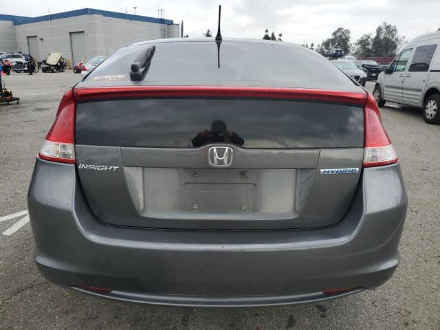 JHMZE2H75AS004572 - 2010 HONDA INSIGHT EX GRAY photo 6