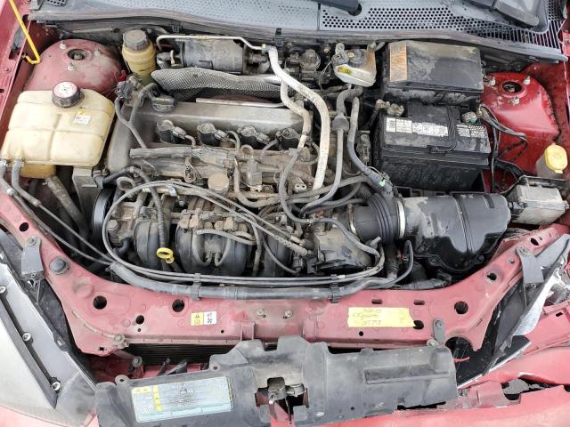 1FAFP38Z04W152945 - 2004 FORD FOCUS ZTS RED photo 11