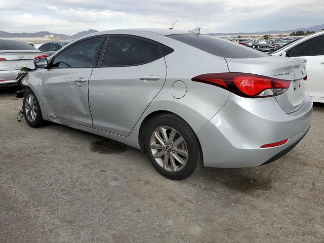 5NPDH4AE1FH582410 - 2015 HYUNDAI ELANTRA SE SILVER photo 2