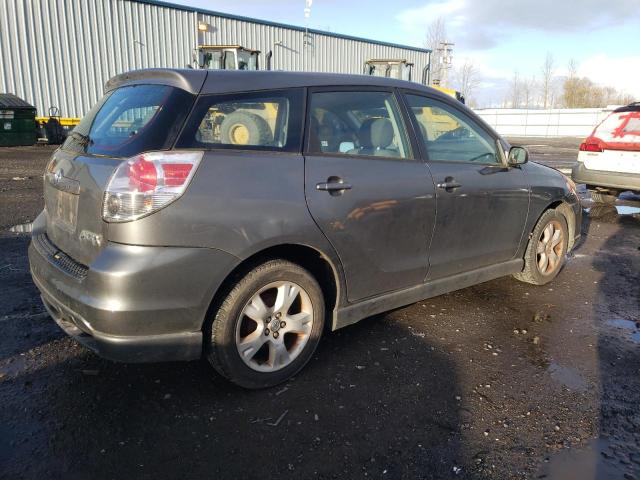 2T1KR30E26C564209 - 2006 TOYOTA COROLLA MA XR GRAY photo 3