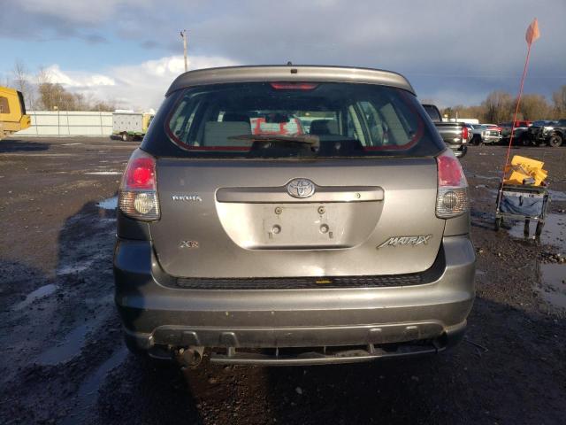 2T1KR30E26C564209 - 2006 TOYOTA COROLLA MA XR GRAY photo 6