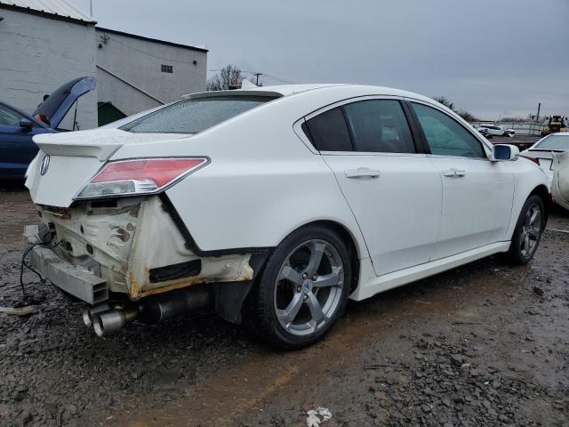 19UUA96539A003750 - 2009 ACURA TL WHITE photo 3