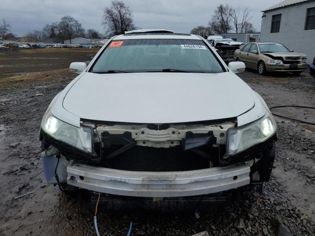 19UUA96539A003750 - 2009 ACURA TL WHITE photo 5