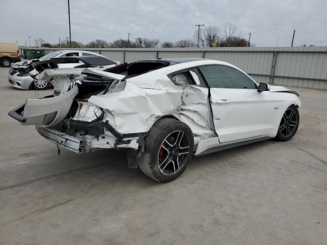 1FA6P8CF2L5105804 - 2020 FORD MUSTANG GT WHITE photo 3