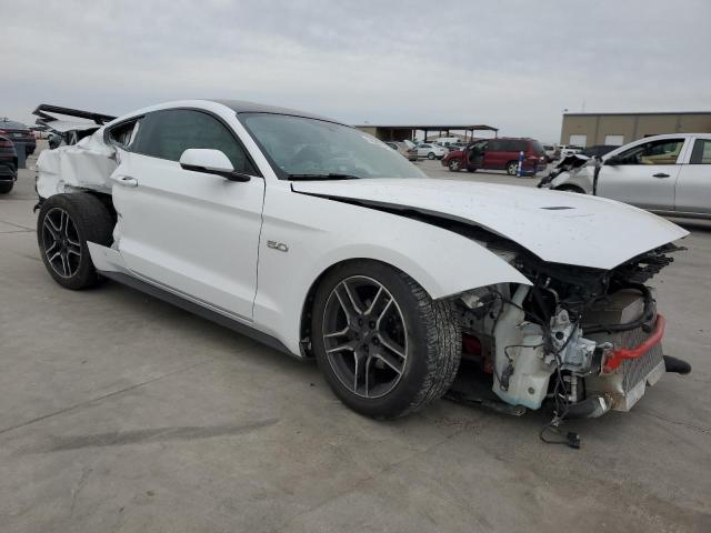 1FA6P8CF2L5105804 - 2020 FORD MUSTANG GT WHITE photo 4