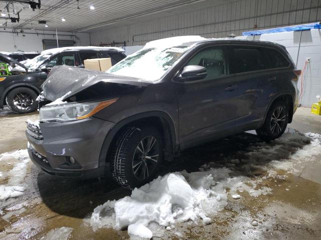 5TDJKRFH5GS273202 - 2016 TOYOTA HIGHLANDER XLE GRAY photo 1