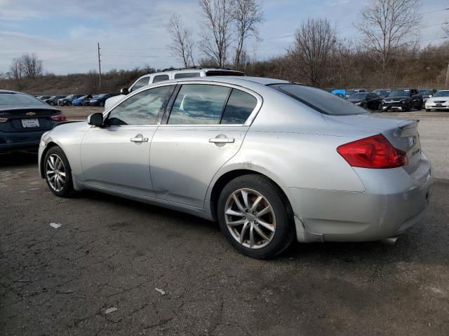 JNKBV61F17M806639 - 2007 INFINITI G35 SILVER photo 2