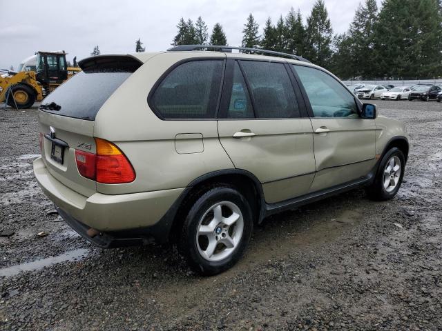 5UXFA53502LP43009 - 2002 BMW X5 3.0I GOLD photo 3