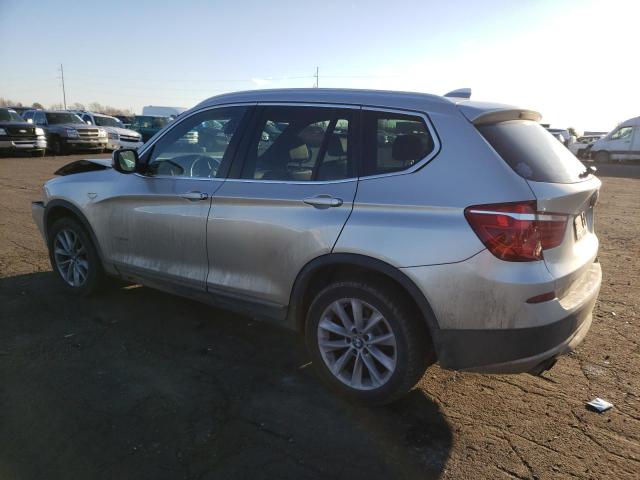 5UXWX5C56CL721774 - 2012 BMW X3 XDRIVE28I SILVER photo 2