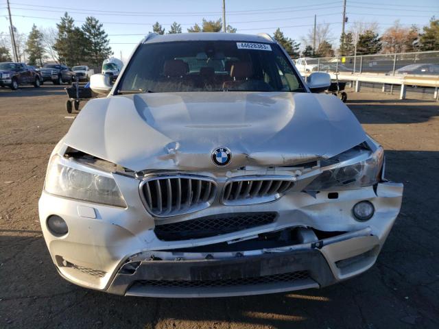 5UXWX5C56CL721774 - 2012 BMW X3 XDRIVE28I SILVER photo 5