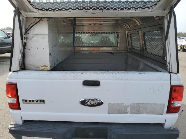 1FTYR14U68PA01071 - 2008 FORD RANGER SUPER CAB WHITE photo 10