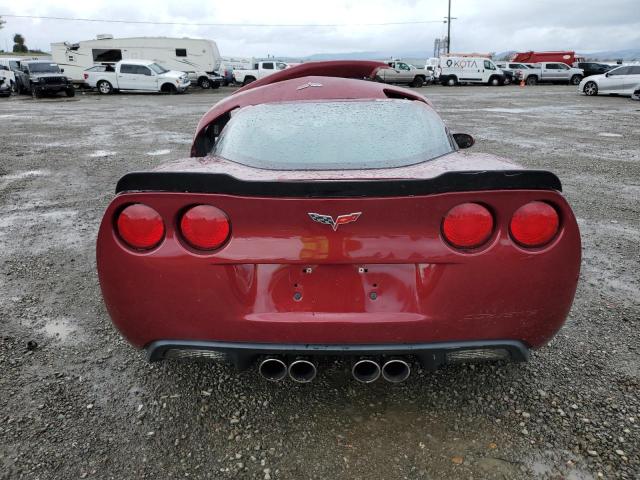 1G1YY26UX75106480 - 2007 CHEVROLET CORVETTE RED photo 6