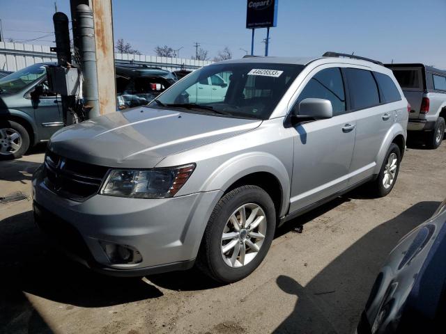 3C4PDCBG3DT510169 - 2013 DODGE JOURNEY SXT SILVER photo 1