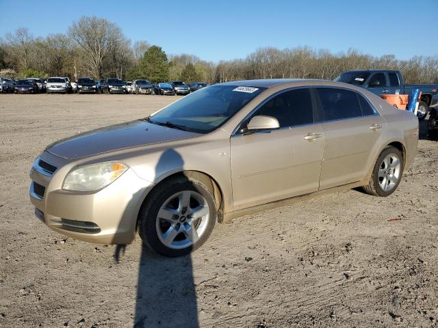 1G1ZH57B184221608 - 2008 CHEVROLET MALIBU 1LT GOLD photo 1