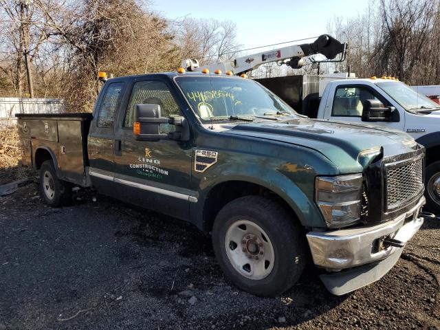 1FTSX20Y69EA40198 - 2009 FORD F250 SUPER DUTY GREEN photo 4