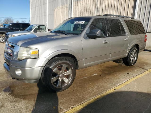 1FMFK16569LA06311 - 2009 FORD EXPEDITION EL XLT GRAY photo 1