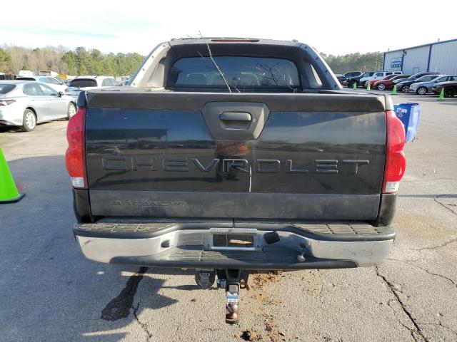 3GNEC12ZX6G101539 - 2006 CHEVROLET AVALANCHE C1500 BLACK photo 6