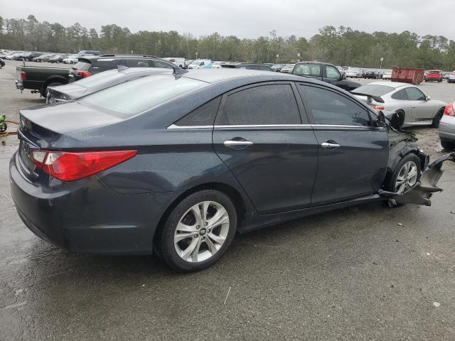 5NPEC4AC1DH604131 - 2013 HYUNDAI SONATA SE BLUE photo 3