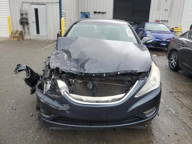 5NPEC4AC1DH604131 - 2013 HYUNDAI SONATA SE BLUE photo 5