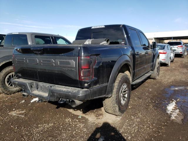 1FTFW1RG5LFC66677 - 2020 FORD F150 RAPTOR BLACK photo 3