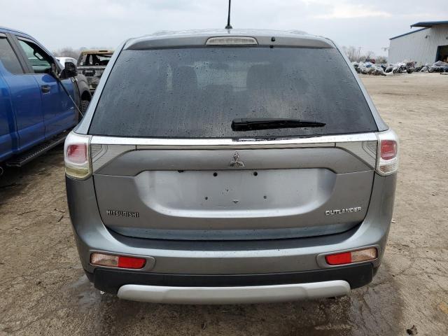 JA4AD3A33FZ012337 - 2015 MITSUBISHI OUTLANDER SE GRAY photo 6