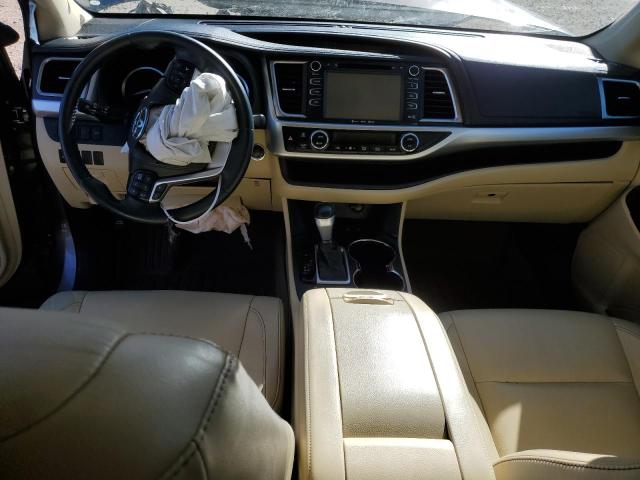 5TDJKRFH6GS506052 - 2016 TOYOTA HIGHLANDER XLE GRAY photo 8