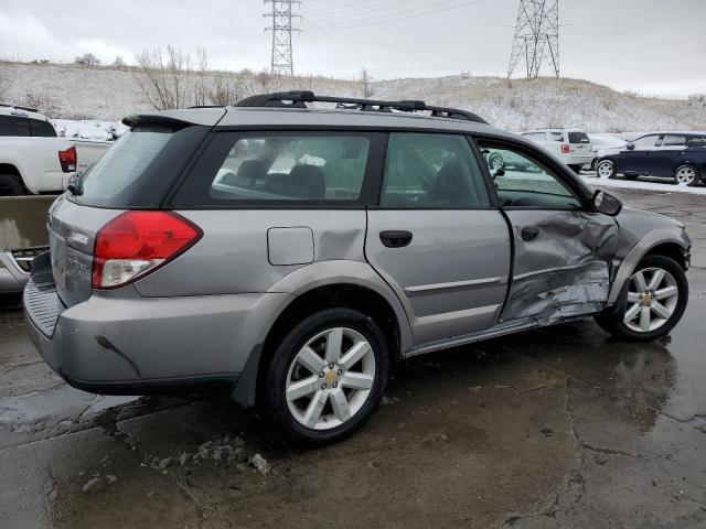 4S4BP61CX87313393 - 2008 SUBARU OUTBACK 2.5I GRAY photo 3