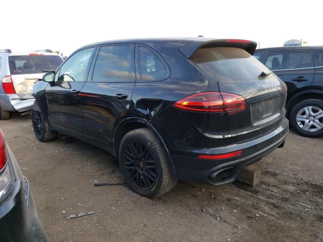 WP1AA2A21JKA03443 - 2018 PORSCHE CAYENNE BLACK photo 2