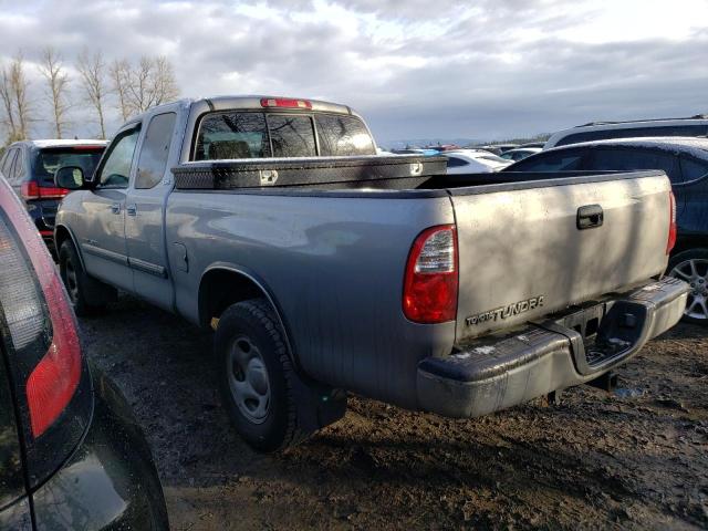 5TBRU34146S480154 - 2006 TOYOTA TUNDRA ACCESS CAB SR5 SILVER photo 2