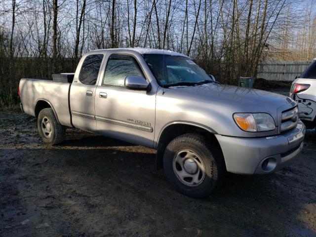 5TBRU34146S480154 - 2006 TOYOTA TUNDRA ACCESS CAB SR5 SILVER photo 4