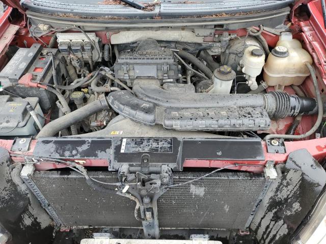 1FTPW12V57FB84645 - 2007 FORD F150 SUPERCREW RED photo 11