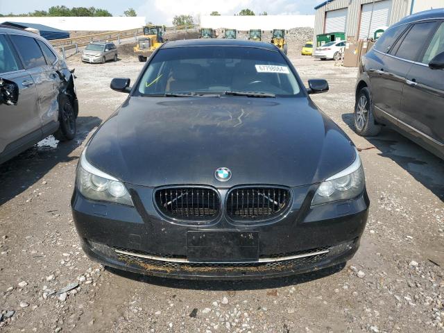 WBANV9C58AC138689 - 2010 BMW 5 SERIES XI BLACK photo 5