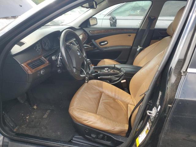 WBANV9C58AC138689 - 2010 BMW 5 SERIES XI BLACK photo 7