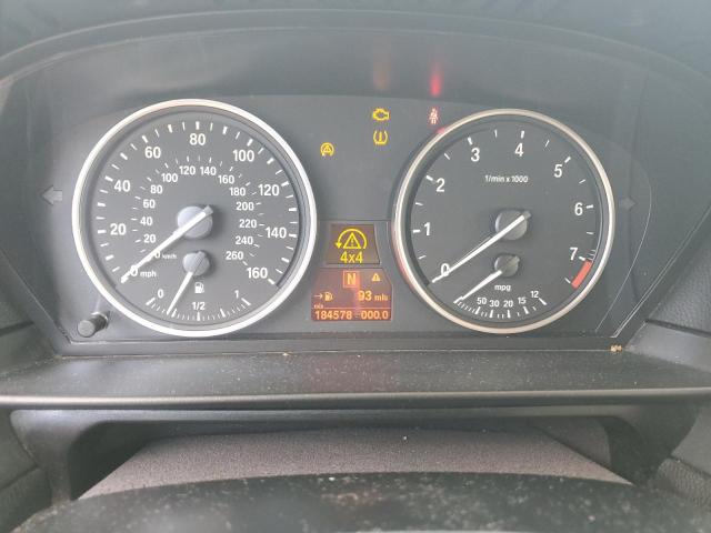 WBANV9C58AC138689 - 2010 BMW 5 SERIES XI BLACK photo 9