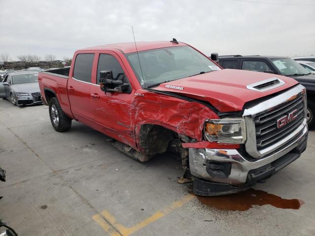 1GT12SEY6JF255601 - 2018 GMC SIERRA K2500 SLE RED photo 4