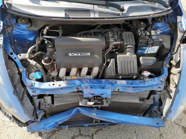 JHMGD38657S039872 - 2007 HONDA FIT S 蓝色 照片 11