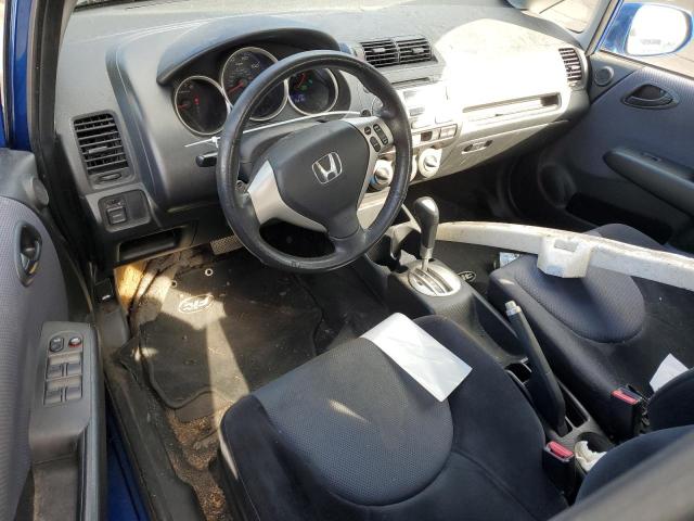 JHMGD38657S039872 - 2007 HONDA FIT S 蓝色 照片 8