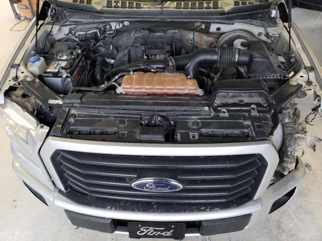 1FTEW1CPXHKD40727 - 2017 FORD F150 SUPERCREW SILVER photo 11
