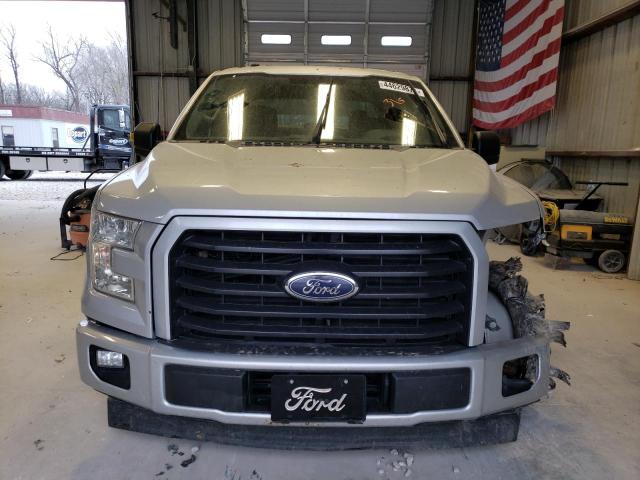 1FTEW1CPXHKD40727 - 2017 FORD F150 SUPERCREW SILVER photo 5