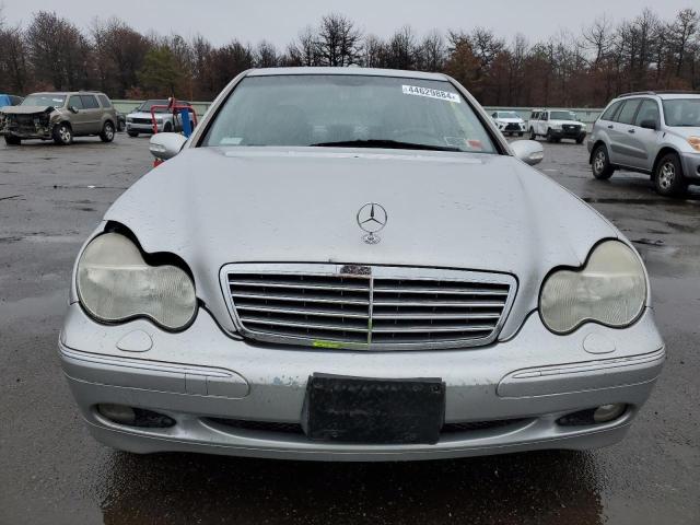 WDBRF61J81F050917 - 2001 MERCEDES-BENZ C 240 SILVER photo 5