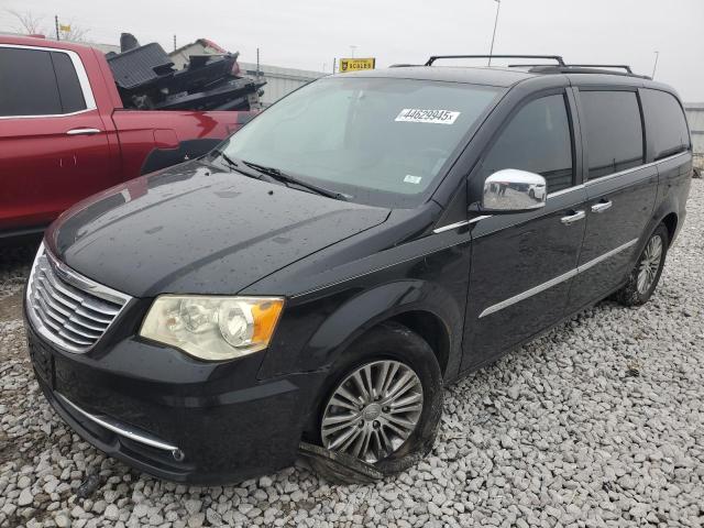 2C4RC1CG4ER147657 - 2014 CHRYSLER TOWN & COU TOURING L BLACK photo 1