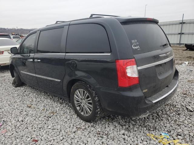 2C4RC1CG4ER147657 - 2014 CHRYSLER TOWN & COU TOURING L BLACK photo 2