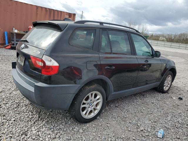 WBXPA73434WB21357 - 2004 BMW X3 2.5I BLACK photo 3