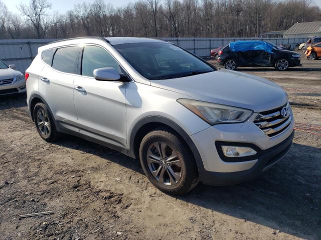 5XYZUDLB6DG008474 - 2013 HYUNDAI SANTA FE S SILVER photo 4