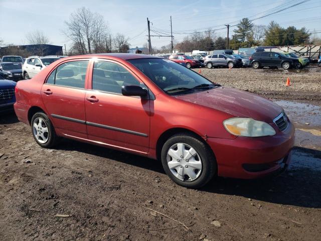 2T1BR32E25C434510 - 2005 TOYOTA COROLLA CE RED photo 4