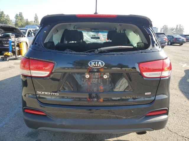 5XYPG4A36HG288641 - 2017 KIA SORENTO LX BLACK photo 6