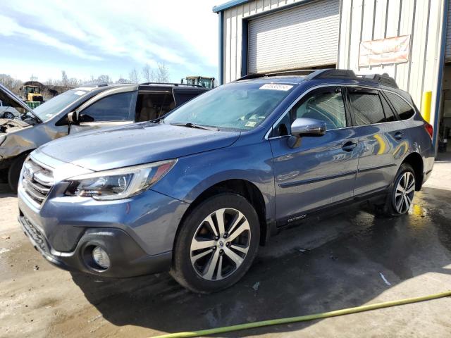 4S4BSAKCXJ3202548 - 2018 SUBARU OUTBACK 2.5I LIMITED BLUE photo 1